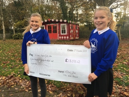 St John the Baptist R C Primary School pupils Maisie Pichowski and Sophia White held a cake sale to raise money for the Tillie’s Stars appeal. 